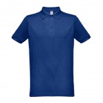 Polo Shirts Baumwolle und Polyester 200 g/m2 bedrucken Farbe köngisblau