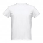 Herren T-Shirts 130 g/m2 bedrucken Farbe weiß