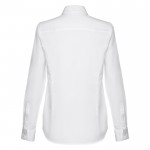 Hemd für Damen aus Baumwolle und Polyester 130 g/m2 Farbe weiß zweite Ansicht