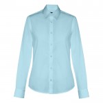 Hemden für Damen 115 g/m2 Werbung Farbe hellblau