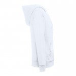 Kapuzenpulli für Damen mit 320 g/m2 Farbe Weiß vierte Ansicht