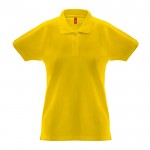 Damen-Polohemd 240 g/m2 Farbe Gelb zweite Ansicht