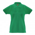 Damen-Polohemd 240 g/m2 Farbe Grün zweite Ansicht
