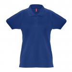 Damen-Polohemd 240 g/m2 Farbe Köngisblau zweite Ansicht
