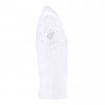 Poloshirt aus Baumwolle und Polyester 200 g/m2 Farbe Weiß vierte Ansicht