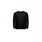 Sweatshirt mit recyceltem Polyester, 300 g/m2, THC DELTA KIDS farbe schwarz zweite Ansicht