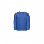 Sweatshirt mit recyceltem Polyester, 300 g/m2, THC DELTA KIDS farbe köngisblau zweite Ansicht