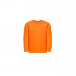 Sweatshirt mit recyceltem Polyester, 300 g/m2, THC DELTA KIDS farbe orange zweite Ansicht