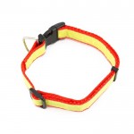 Reflektierendes Halsband für Haustiere Farbe rot dritte Ansicht
