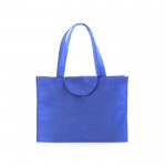 Faltbare Non-Woven-Tasche 90 g/m2 Farbe blau zweite Ansicht