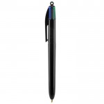 Vierfarbiger Kugelschreiber Farbe Schwarz