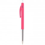 BIC-Kugelschreiber mit bedrucktem Druckknopf Farbe Rosa