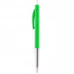 BIC-Kugelschreiber mit bedrucktem Druckknopf Farbe Grün