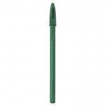 Kugelschreiber mit Abdeckung im Siebdruckverfahren Farbe Grün