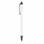 Nachhaltiger Kugelschreiber mit Aufdruck Farbe Marineblau