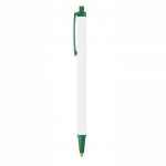 Nachhaltiger Kugelschreiber mit Aufdruck Farbe Grün