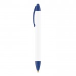 Recycelter Kugelschreiber mit Logo bedrucken Farbe Blau