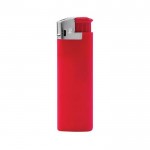 Elektrisches Feuerzeug mit Aufdruck Farbe Rot