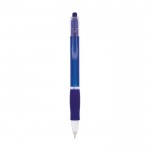 Durchsichtiger Stift bedrucken Farbe Blau