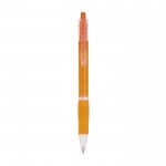 Durchsichtiger Stift bedrucken Farbe Orange