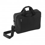 Tasche mit Henkeln und verstellbarem Schultergurt Farbe Schwarz dritte Ansicht