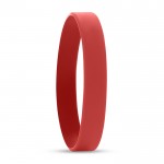Bedrucktes Armband, Farbe rot