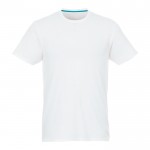 Recycelte T-Shirts mit Aufdruck aus Polyester 160 g/m2 Farbe weiß