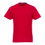 Recycelte T-Shirts mit Aufdruck aus Polyester 160 g/m2 Farbe rot