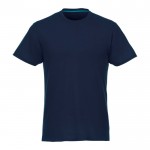 Recycelte T-Shirts mit Aufdruck aus Polyester 160 g/m2 Farbe dunkelblau