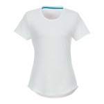 Recyceltes T-Shirt bedrucken 160 g/m2 Farbe weiß