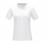 Damen T-Shirt aus Bio-Baumwolle GOTS, 160 g/m2, Elevate NXT farbe weiß zweite Vorderansicht