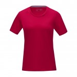Damen T-Shirt aus Bio-Baumwolle GOTS, 160 g/m2, Elevate NXT farbe rot zweite Vorderansicht