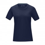 Damen T-Shirt aus Bio-Baumwolle GOTS, 160 g/m2, Elevate NXT farbe marineblau zweite Vorderansicht