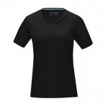Damen T-Shirt aus Bio-Baumwolle GOTS, 160 g/m2, Elevate NXT farbe schwarz zweite Vorderansicht