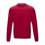 Herren-Jersey aus Öko-Baumwolle GOTS, 280 g/m2, Elevate NXT farbe rot zweite Vorderansicht