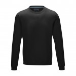 Herren-Jersey aus Öko-Baumwolle GOTS, 280 g/m2, Elevate NXT farbe schwarz zweite Vorderansicht