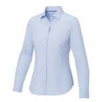 Nachhaltiges Hemd für Damen 121 g/m2 Farbe hellblau