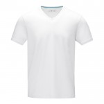 T-Shirts mit Logo, Bio-Baumwolle 190 g/m2 Farbe weiß