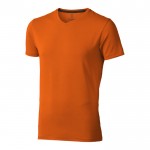 T-Shirts mit Logo, Bio-Baumwolle 190 g/m2 Farbe orange