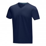 T-Shirts mit Logo, Bio-Baumwolle 190 g/m2 Farbe dunkelblau