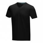 T-Shirts mit Logo, Bio-Baumwolle 190 g/m2 Farbe schwarz