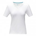 Bedruckte nachhaltige T-Shirts für Damen Farbe weiß
