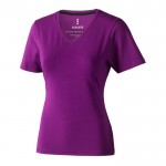Bedruckte nachhaltige T-Shirts für Damen Farbe violett