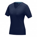 Bedruckte nachhaltige T-Shirts für Damen Farbe dunkelblau