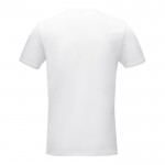 T-Shirts aus Bio-Baumwolle 150 g/m2 als Werbegeschenk Farbe weiß zweite Rückansicht