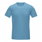 T-Shirts aus Bio-Baumwolle 150 g/m2 als Werbegeschenk Farbe blau