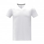 Herren T-Shirt aus Baumwolle, 160 g/m2, Elevate Life farbe weiß zweite Vorderansicht