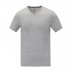 Herren T-Shirt aus Baumwolle, 160 g/m2, Elevate Life farbe grau zweite Vorderansicht