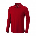 Herren Poloshirt aus Baumwolle, 200 g/m2, Elevate Life farbe rot