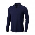 Herren Poloshirt aus Baumwolle, 200 g/m2, Elevate Life farbe marineblau